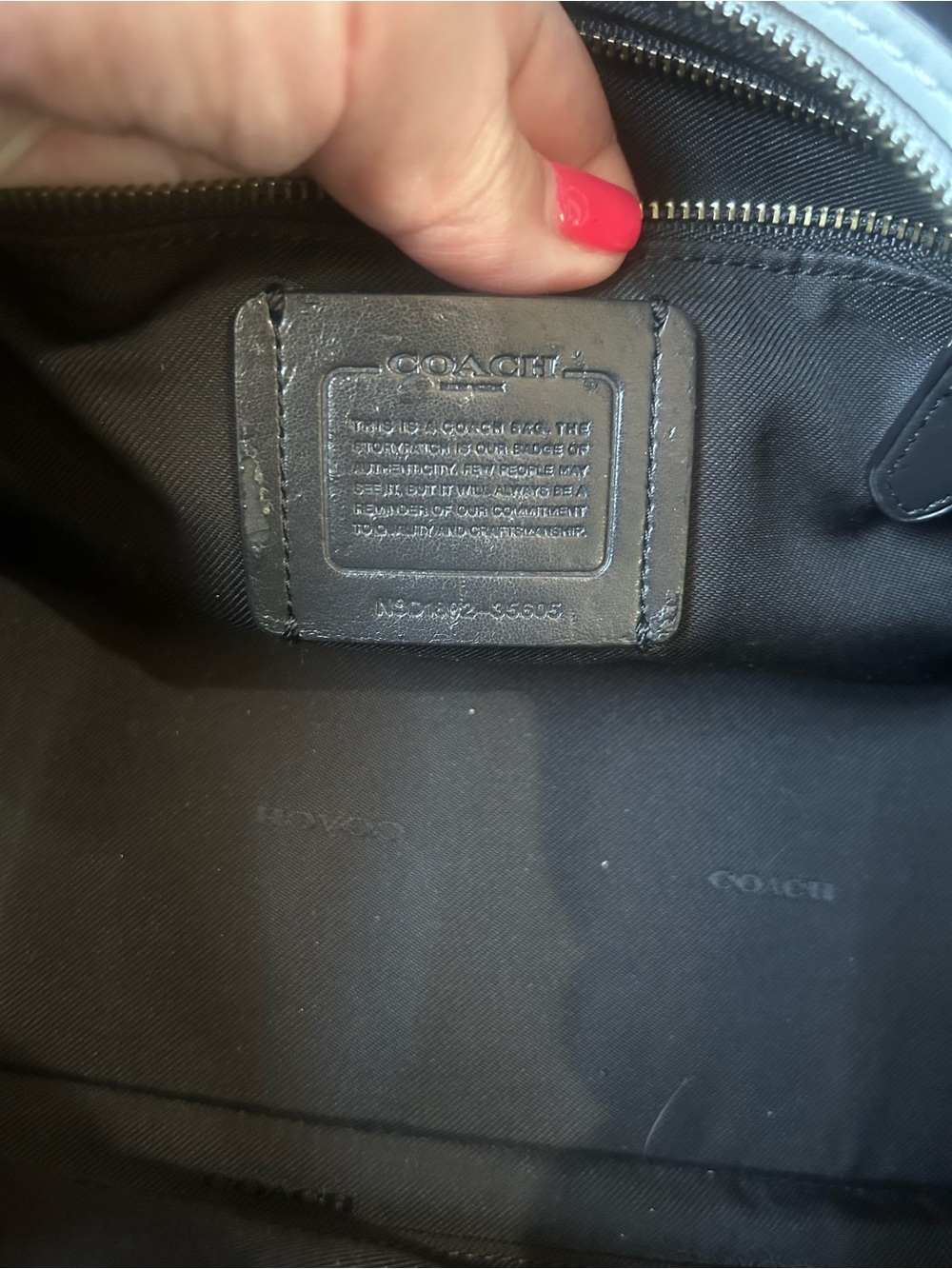 Coach Dreamer bag Black and Gray Studded Top-Handle Satchel with Removable Strap - Picture 11 of 16